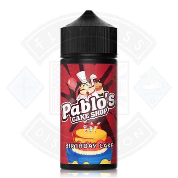 Pablo's Cake Shop - Birthday Cake 100ml Shortfill