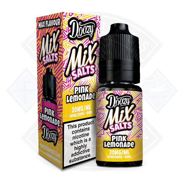 Doozy Vape  Mix Salts Pink Lemonade 50/50 10ml e-liquid