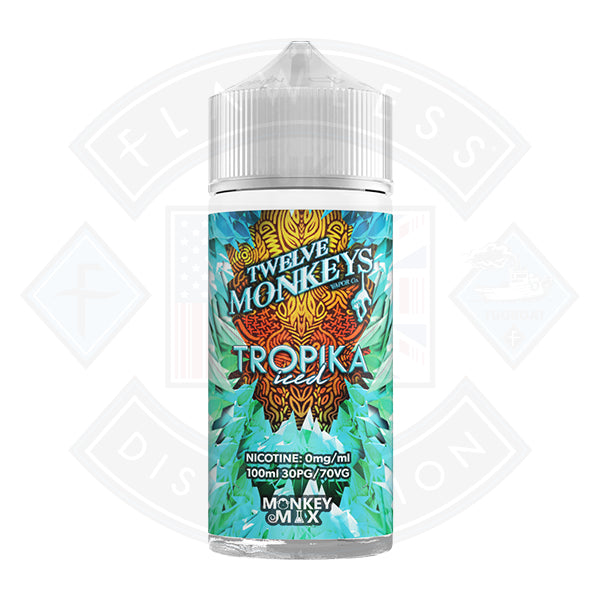 Twelve Monkey 0mg 100ml Shortfill