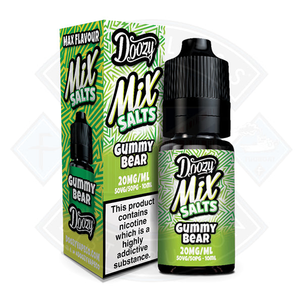 Doozy Vape  Mix Salts Gummy Bear 50/50 10ml e-liquid