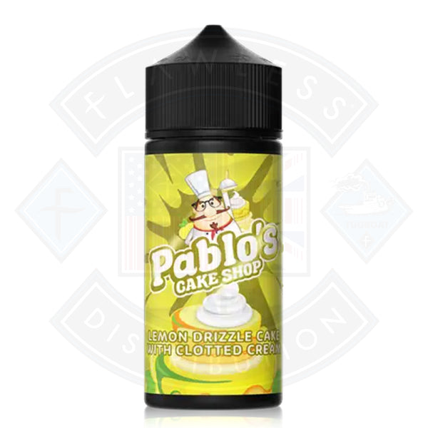 Pablo's Cake Shop - Lemon Drizzle Cake 100ml Shortfill