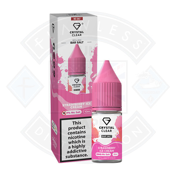 Crystal Clear Bar (20mg) Nic Salts 10ml