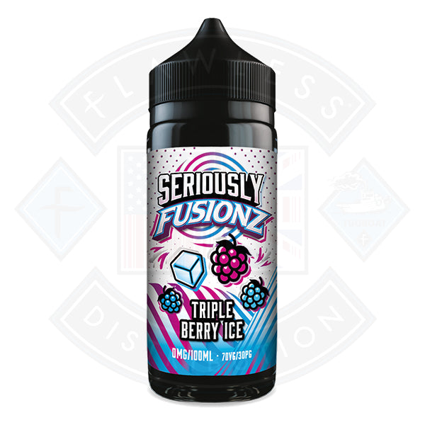 Doozy Vape Seriously Fusionz Triple Berry Ice 0mg 100ml Shortfill