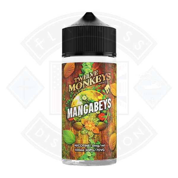 Twelve Monkey 0mg 100ml Shortfill