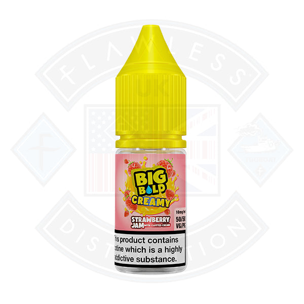 Big Bold Creamy - Strawberry Jam With Clotted Cream Salt 10ml