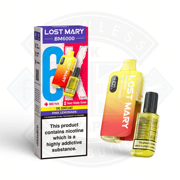 Lost Mary BM6000 Disposable Vape Device 20mg