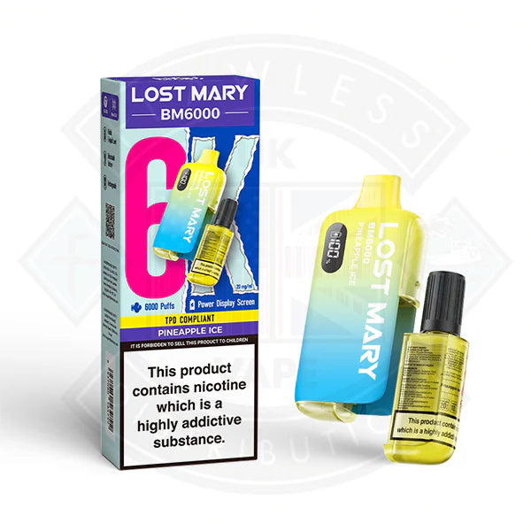 Lost Mary BM6000 Disposable Vape Device 20mg