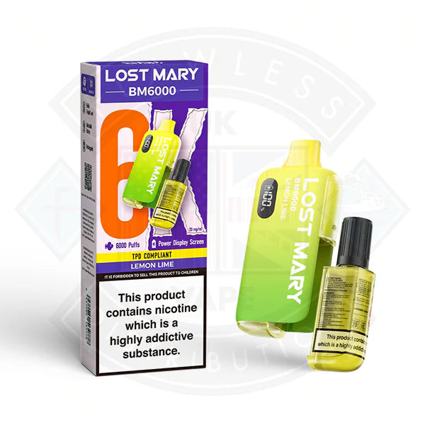 Lost Mary BM6000 Disposable Vape Device 20mg