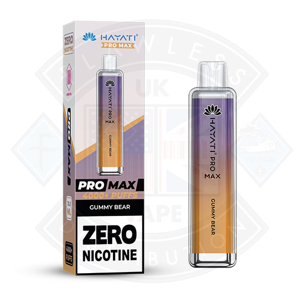 Hayati Pro Max 4000 Disposable Vape ZERO Nicotine