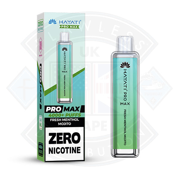 Hayati Pro Max 4000 Disposable Vape ZERO Nicotine