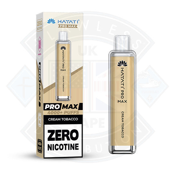 Hayati Pro Max 4000 Disposable Vape ZERO Nicotine