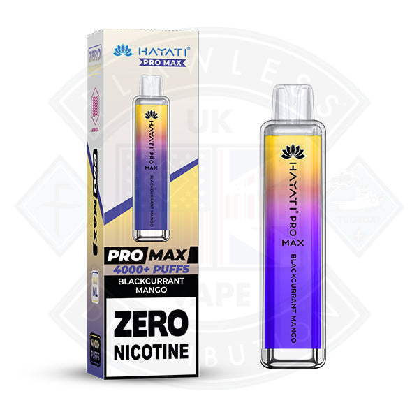 Hayati Pro Max 4000 Disposable Vape ZERO Nicotine