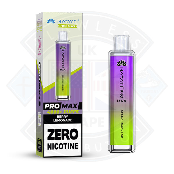 Hayati Pro Max 4000 Disposable Vape ZERO Nicotine