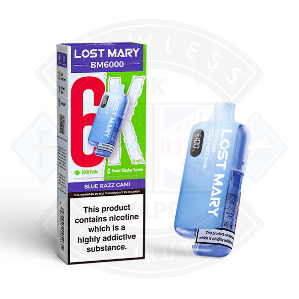 Lost Mary BM6000 Disposable Vape Device 20mg