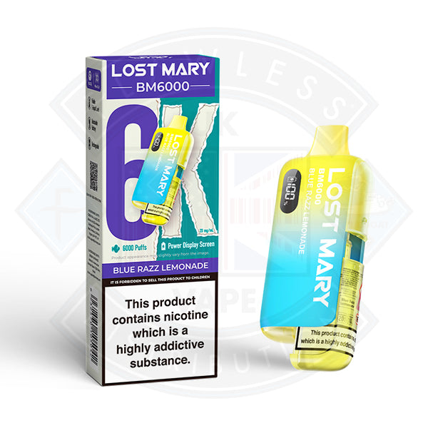 Lost Mary BM6000 Disposable Vape Device 20mg