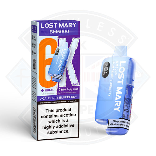 Lost Mary BM6000 Disposable Vape Device 20mg