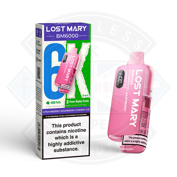 Lost Mary BM6000 Disposable Vape Device 20mg