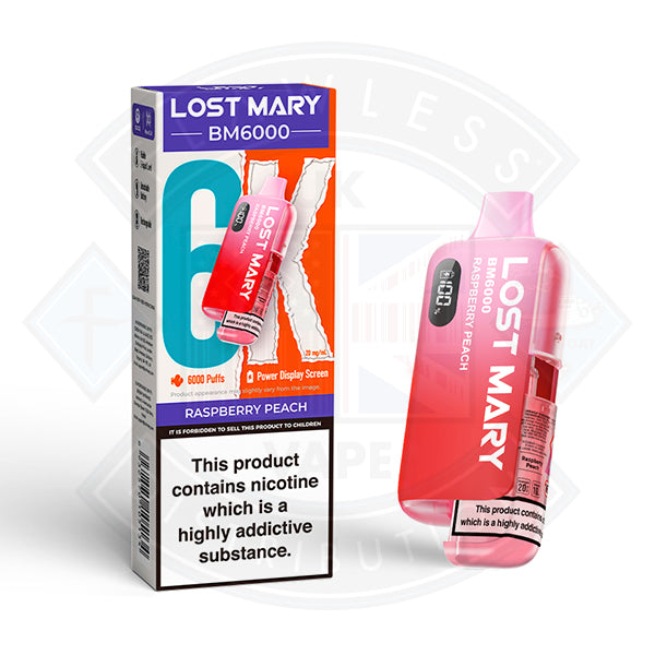 Lost Mary BM6000 Disposable Vape Device 20mg