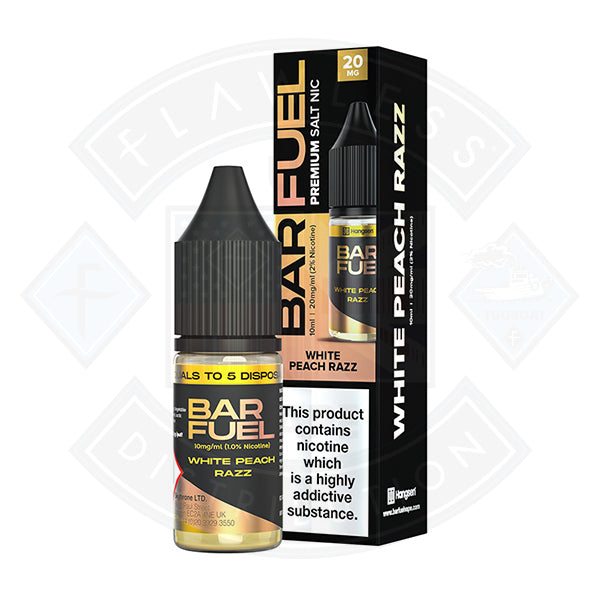 Bar Fuel by Hangsen  - White Peach Razz Nic Salt 10ml