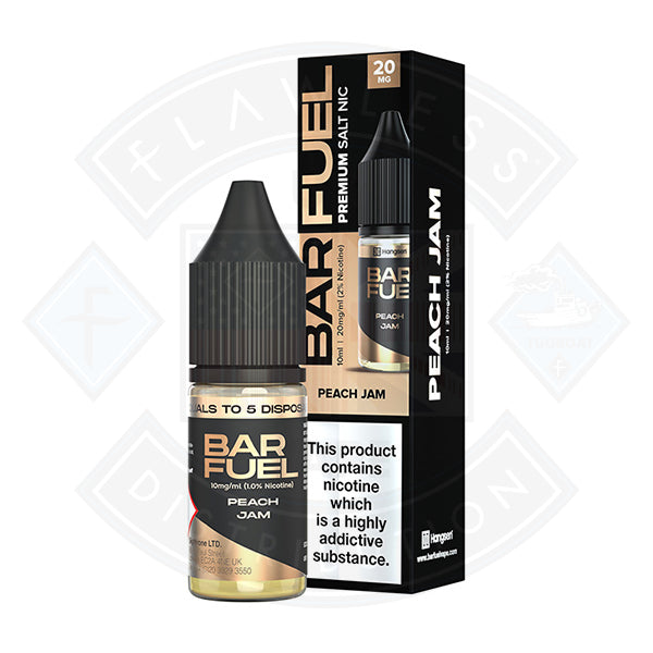 Bar Fuel by Hangsen  - Peach Jam Nic Salt 10ml