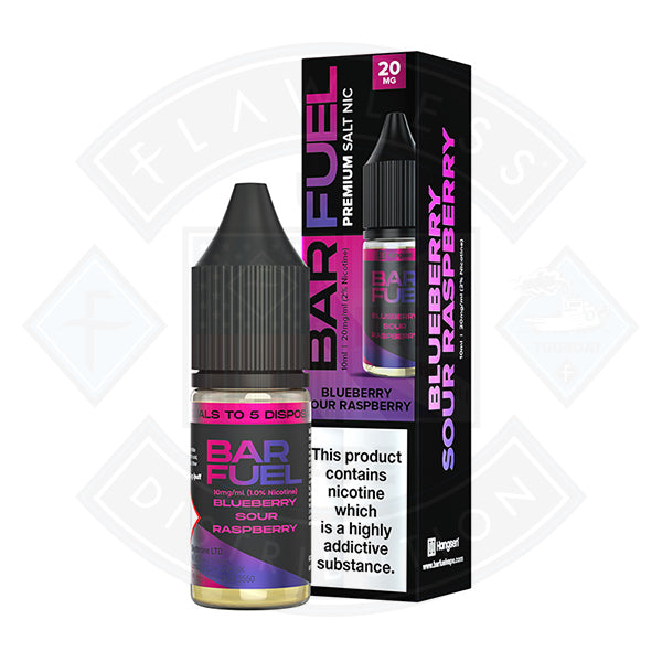 Bar Fuel by Hangsen  - Blueberry Sour Raspberry Nic Salt 10ml