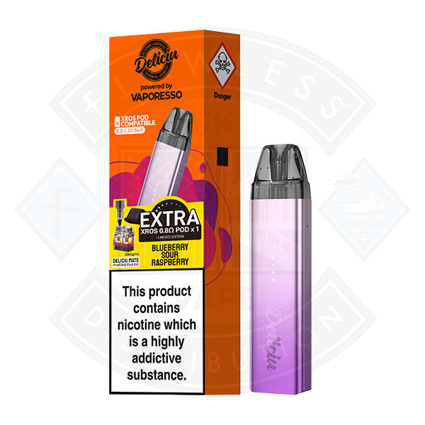 VAPORESSO Deliciu Mate Kit (Extra Xros Pod Version) 20mg