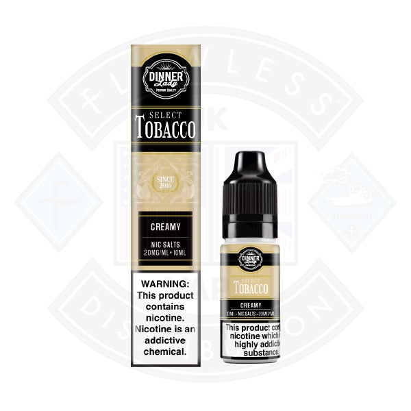 Dinner Lady Select Tobacco Nic Salt (10mg) 10ml