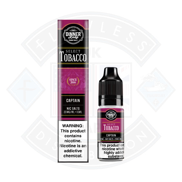 Dinner Lady Select Tobacco Nic Salt (10mg) 10ml