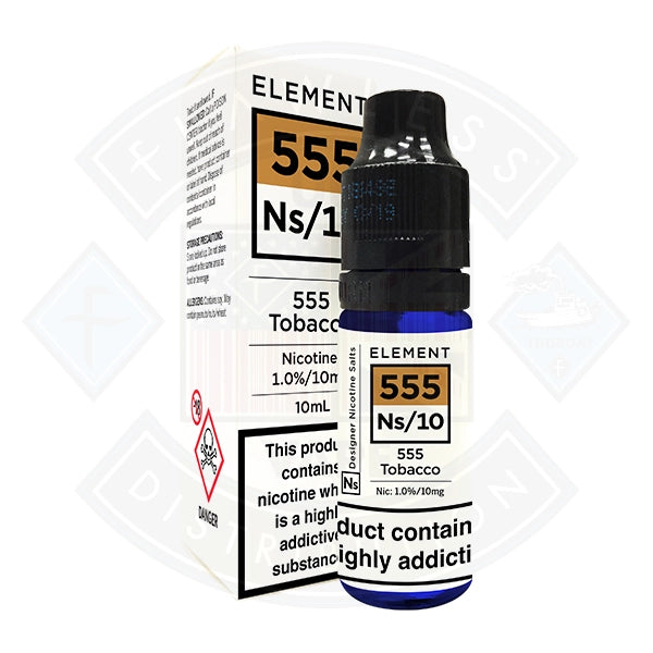 Element Eliquid 555 Tobacco Nic Salt 10ml