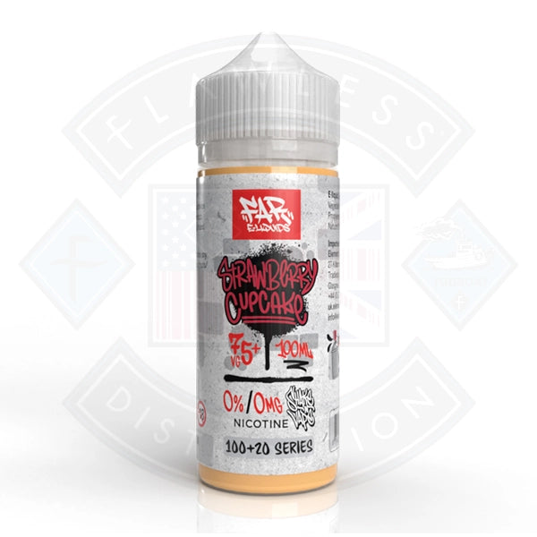 Far Strawberry Cupcake 0mg 100ml Shortfill Flawless UK Vape