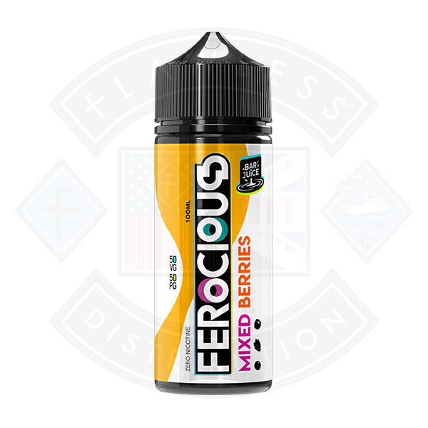 Ferocious Bar Juice 0mg 100ml Shortfill