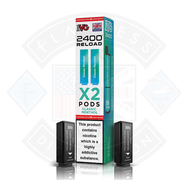 IVG 2400 Reload 2in1 Prefilled Pods