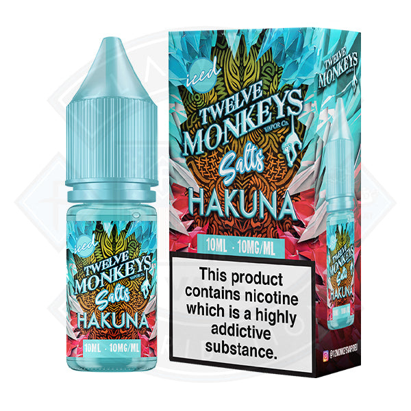 Twelve Monkeys Nic Salt - Hakuna Iced 10ml