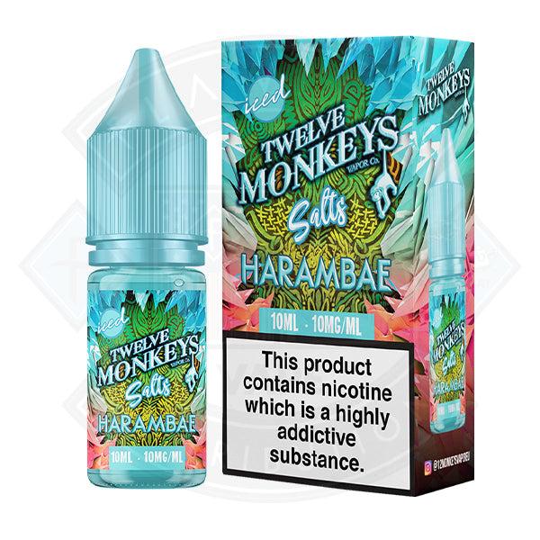 Twelve Monkeys Nic Salt - Harambe Iced 10ml