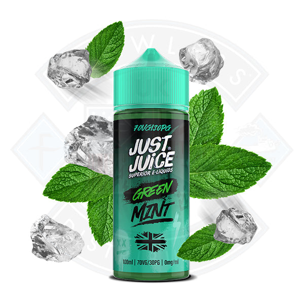 Just Juice Mint - Green 0mg 100ml Shortfill