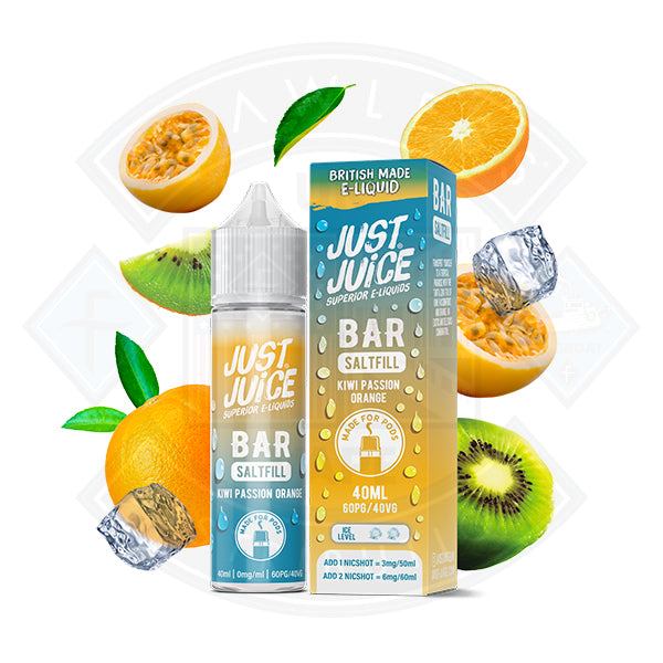 Just Juice Bar - 40ml 0mg Shortfill E-Liquid