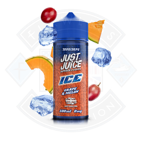 Just Juice Ice - Grape and Melon 0mg 100ml Shortfill