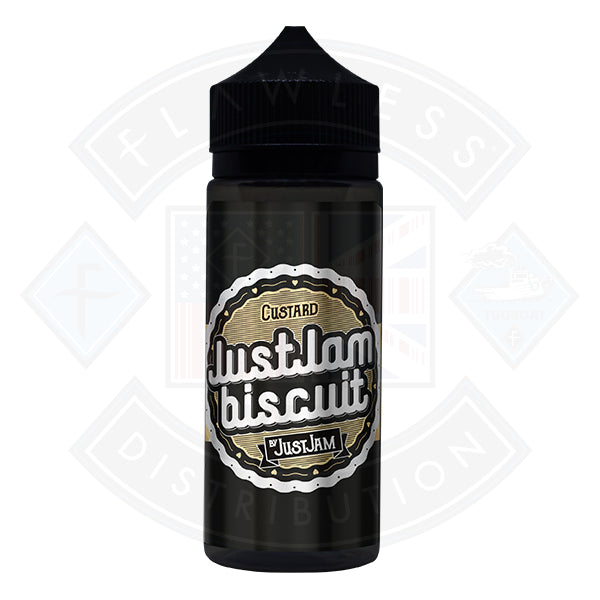 Just Jam Biscuit Custard 0mg 100ml Shortfill E liquid