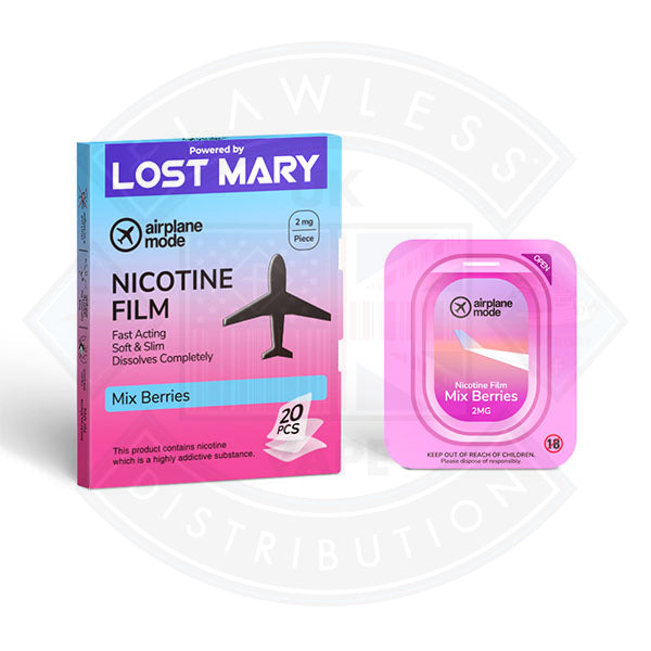 Airplane Mode Nicotine Film by Lost Mary