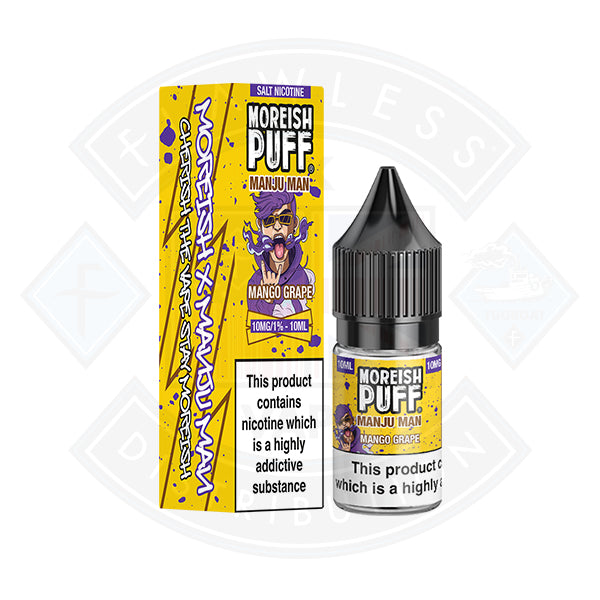 Moreish Puff Manju Man Nic Salt 10ml (10mg)