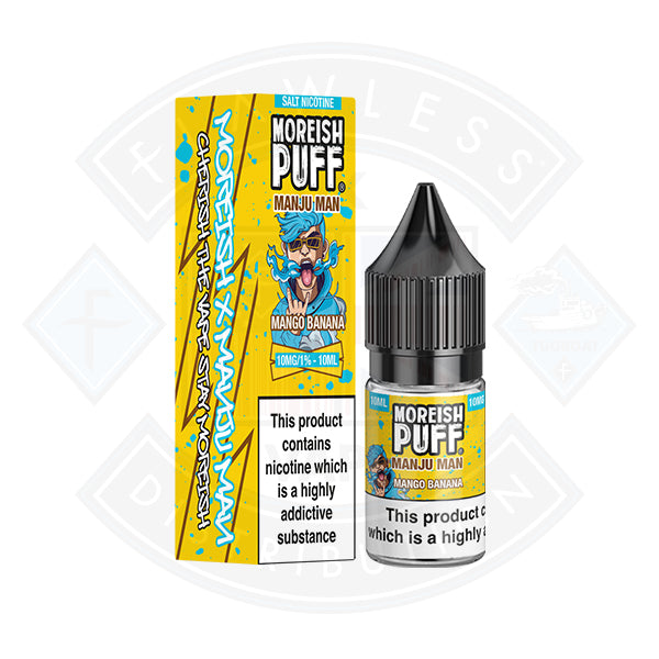 Moreish Puff Manju Man Nic Salt 10ml (10mg)