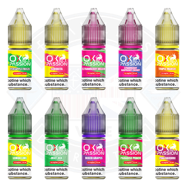 OX Passion (20mg) Nic Salt 10ml by Oxva