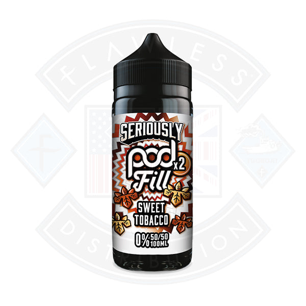 Doozy Vape Seriously Pod Fill X2 0mg 100ml Shortfill