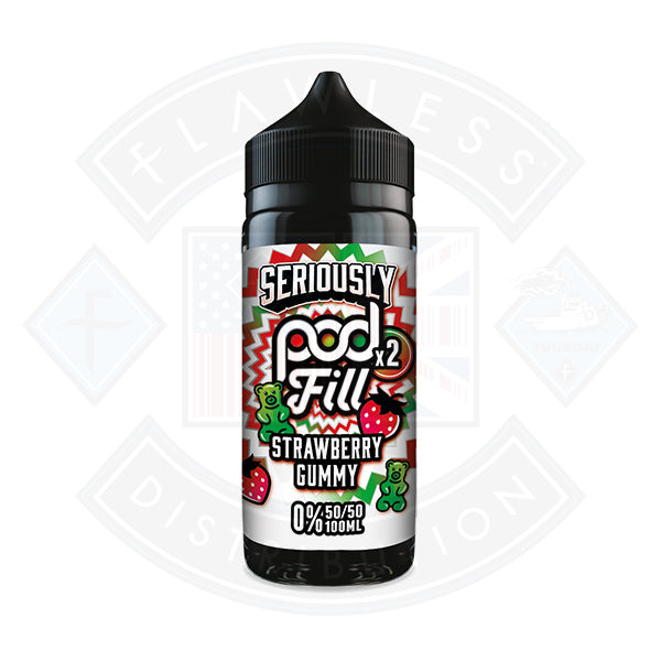 Doozy Vape Seriously Pod Fill X2 0mg 100ml Shortfill