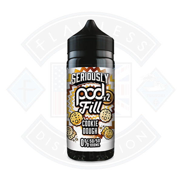 Doozy Vape Seriously Pod Fill X2 0mg 100ml Shortfill