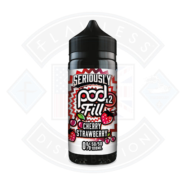 Doozy Vape Seriously Pod Fill X2 0mg 100ml Shortfill