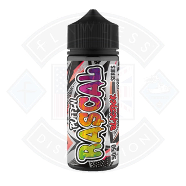 Puffin Rascal 50:50 Series Blackjack 0mg 100ml Shortfill E-Liquid