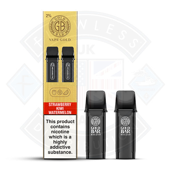 Gold Bar Reload Prefilled Pods 2packs