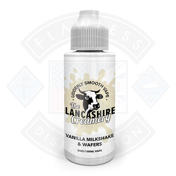 The Lancashire Creamery - 0mg 100ml Shortfill