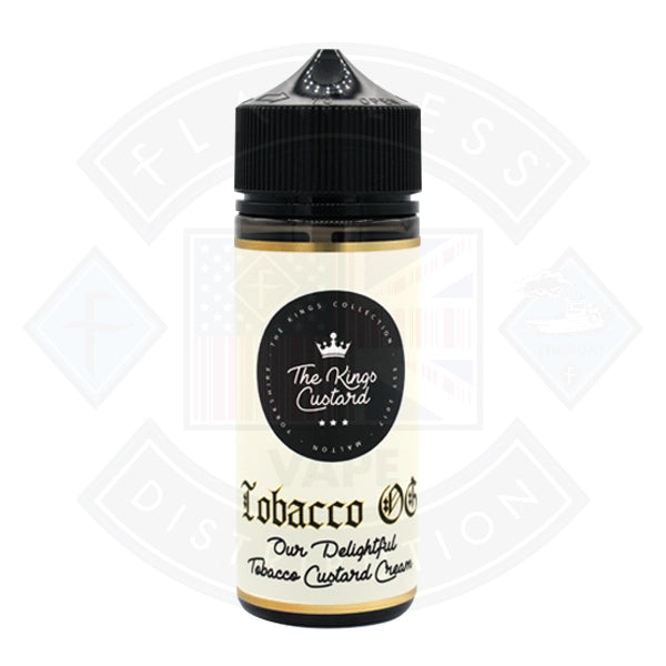 The Kings Custard - Tobacco OG  0mg 100ml Shortfill